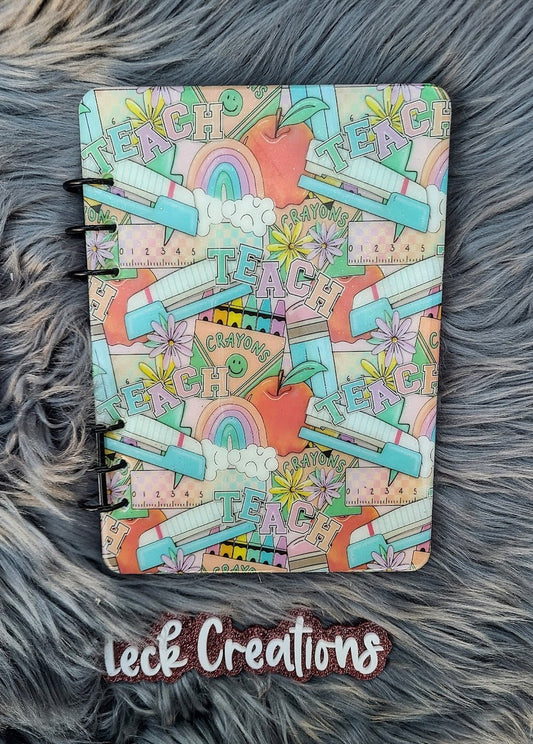 Pastel Teacher Notebook Planner