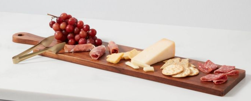 Custom Marble Long Charcuterie Board (4 options)