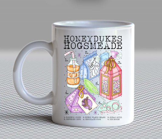 Honeydukes Collage Ceramic Mug