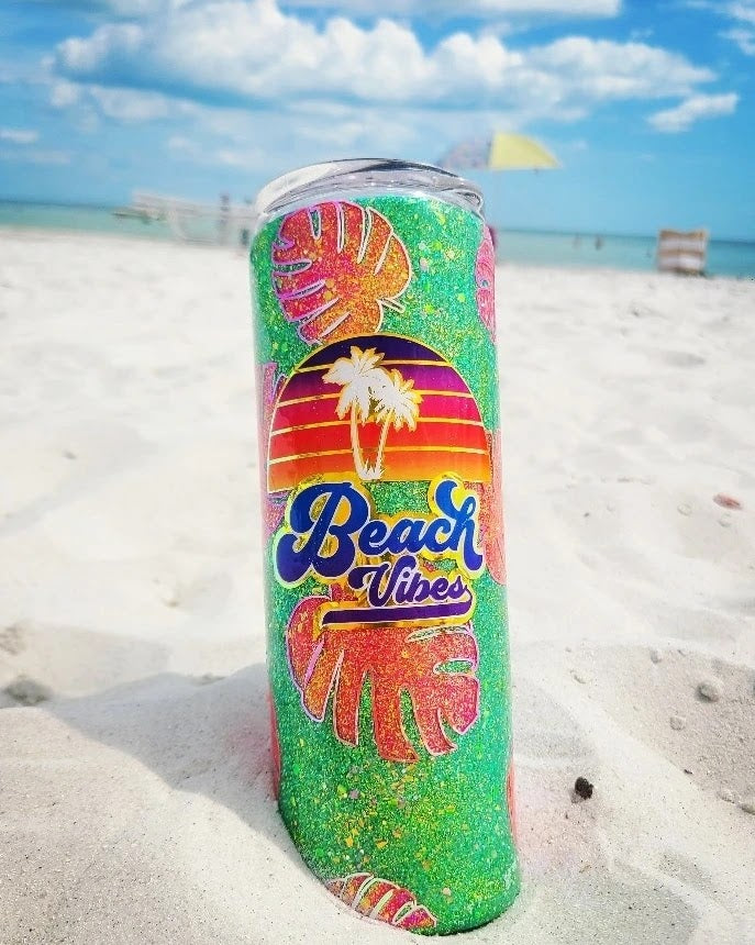 RTS 20oz Skinny Beach Life Tumbler
