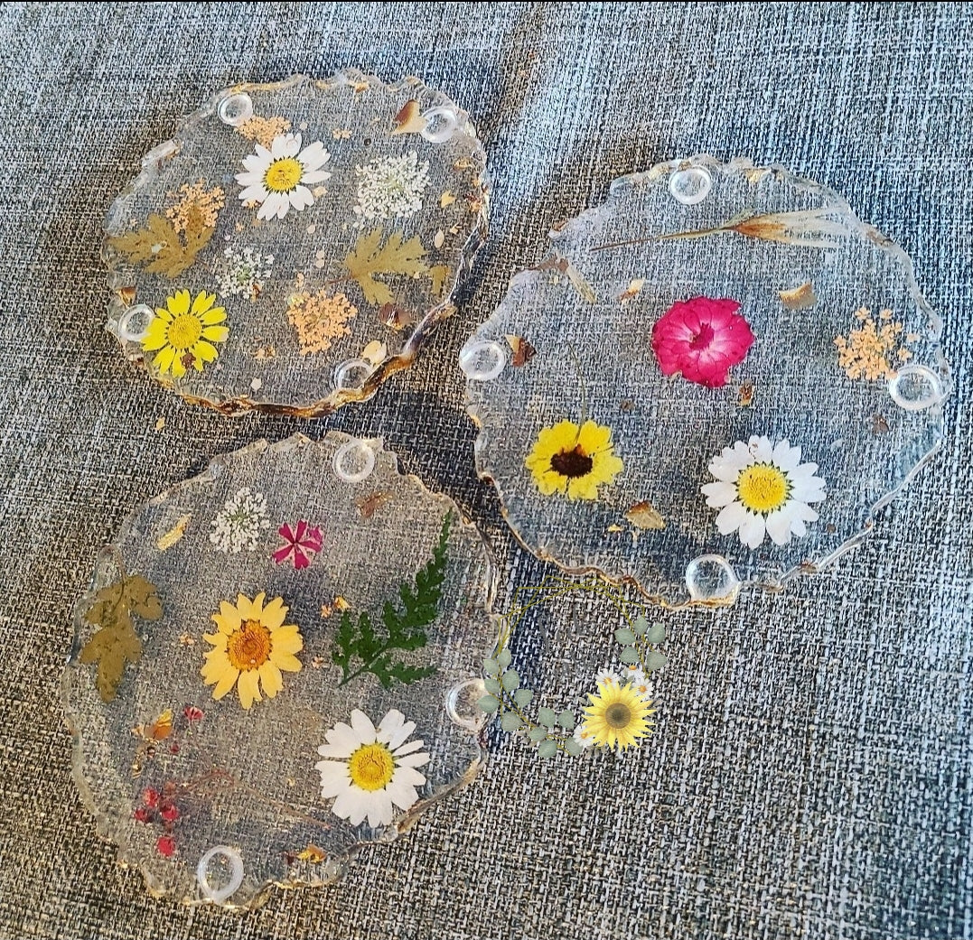 Dried Flower Coaster