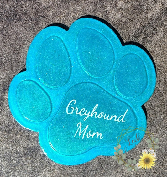 Paw Print Coaster