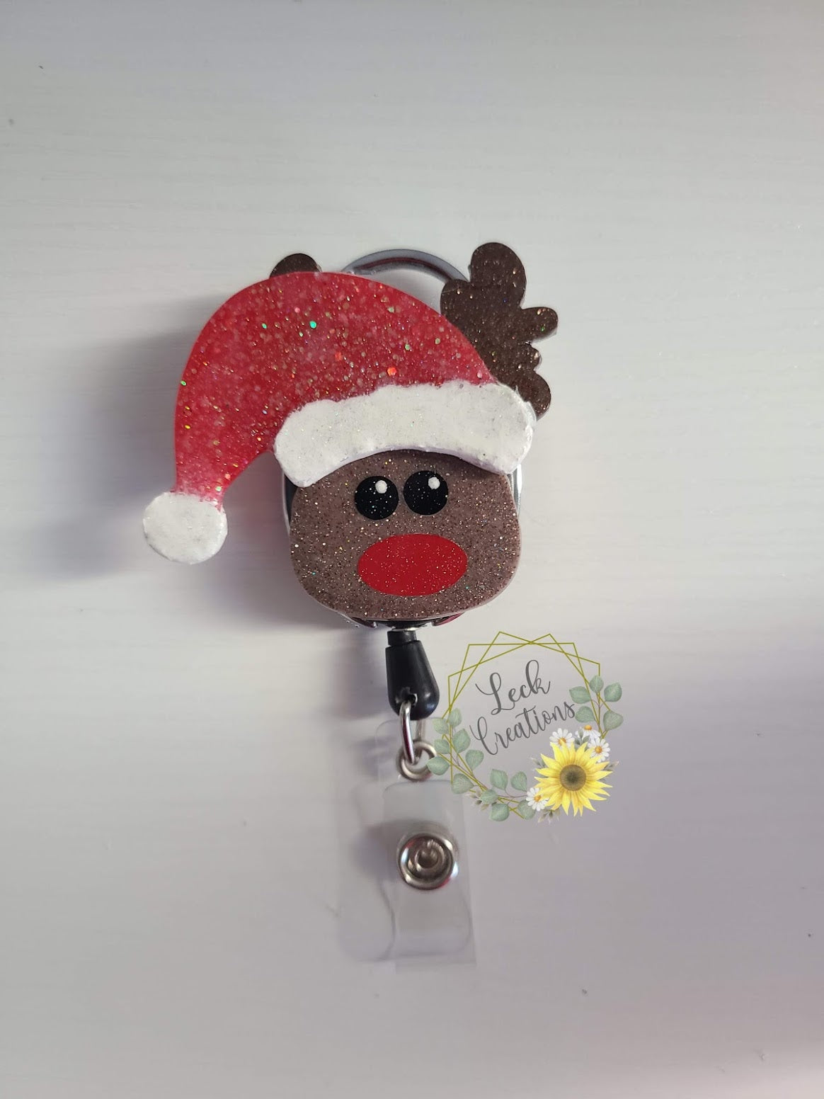 Reindeer Badge Reel ATTACHMENT ONLY