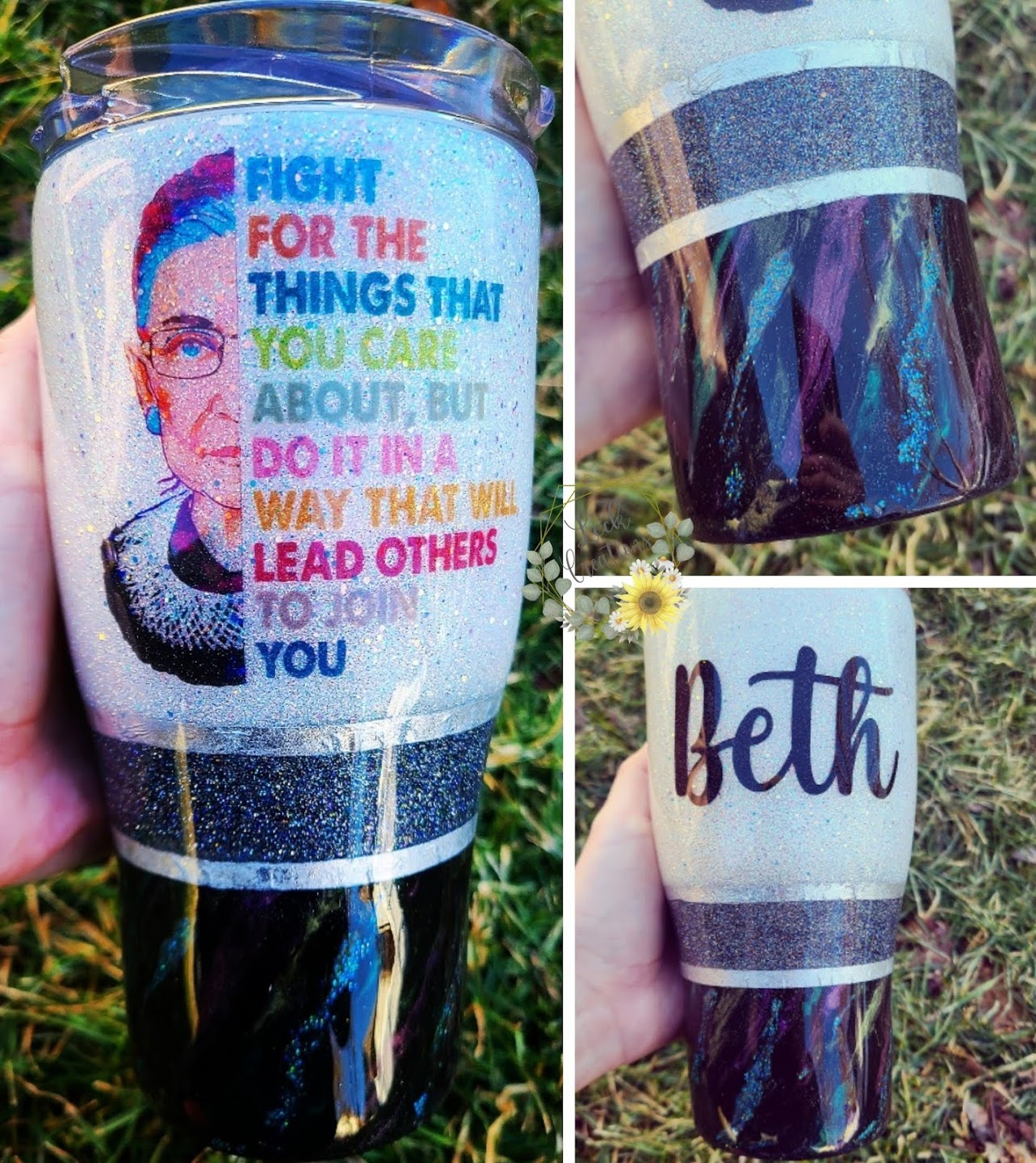 Custom Split Style Tumbler