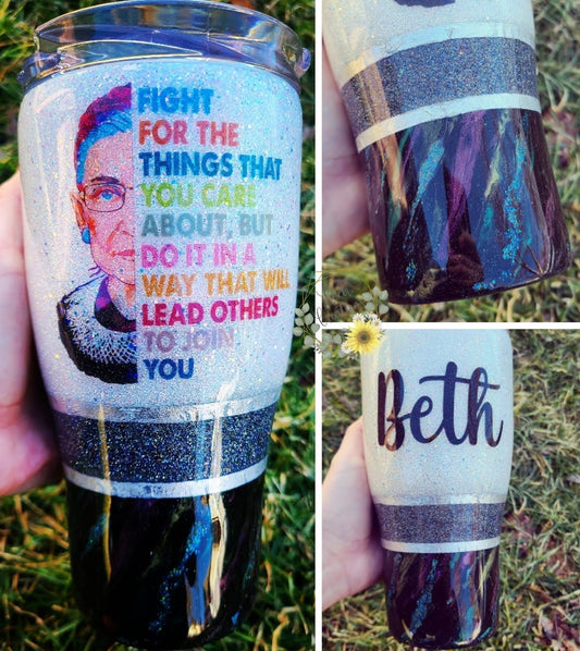 Custom Split Style Tumbler