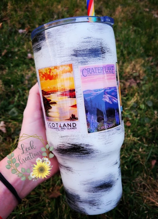 To Travel is To Live Park Poster Tumbler