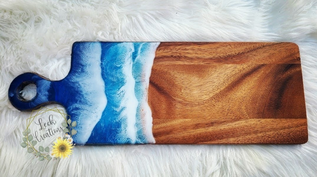 Beach Waves Long Charcuterie Board (4 options)