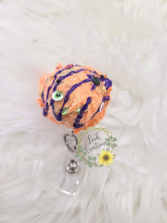 Halloween Ice Cream Scoop Badge Reel ATTACHMENT ONLY