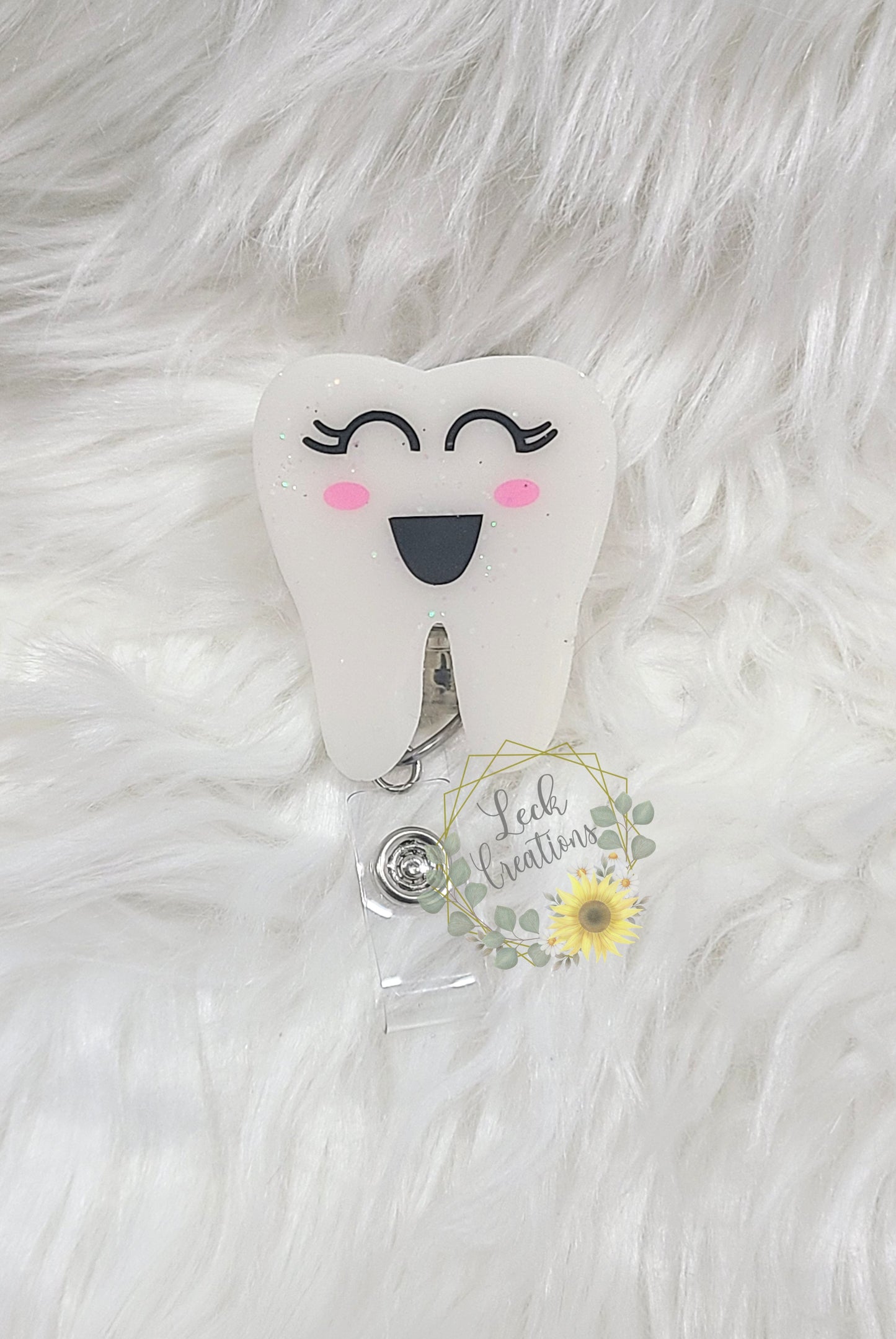 Tooth Badge Reel ATTACHMENT ONLY